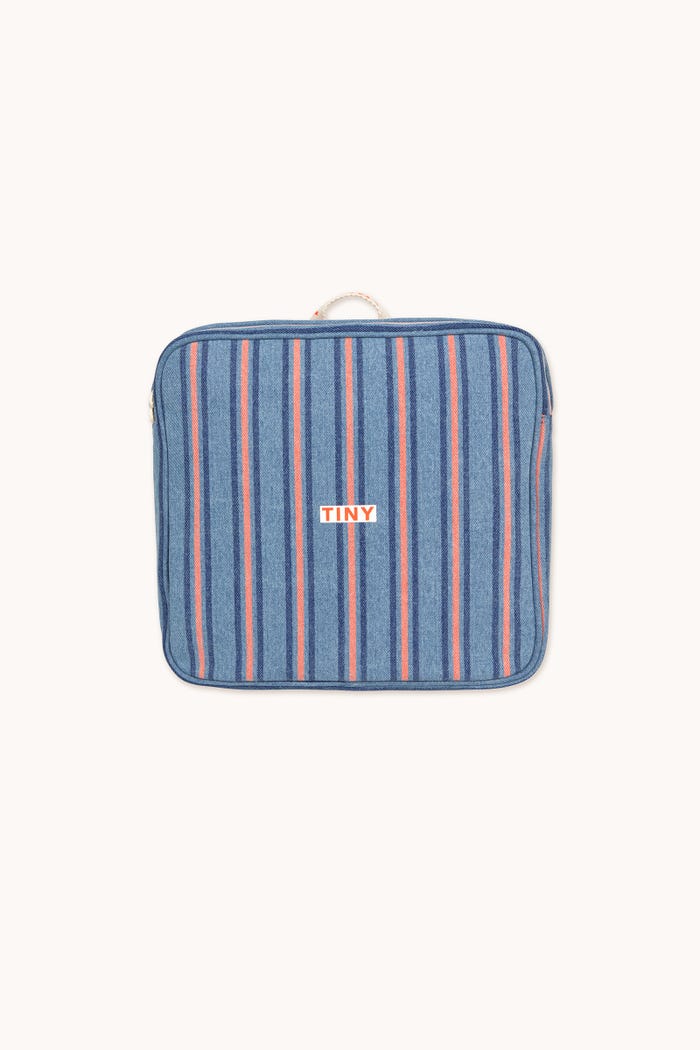 tiny cottons MOCHILA STRIPES DENIM Descuento por venta flash