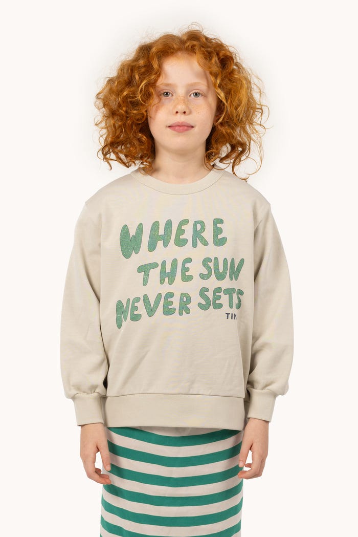 tiny cottons SUDADERA THE SUN GRAPHIC Descuento