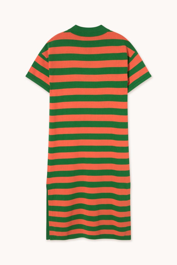 tiny cottons VESTIDO POLO CON RAYAS ANCHAS Descuentos del mes