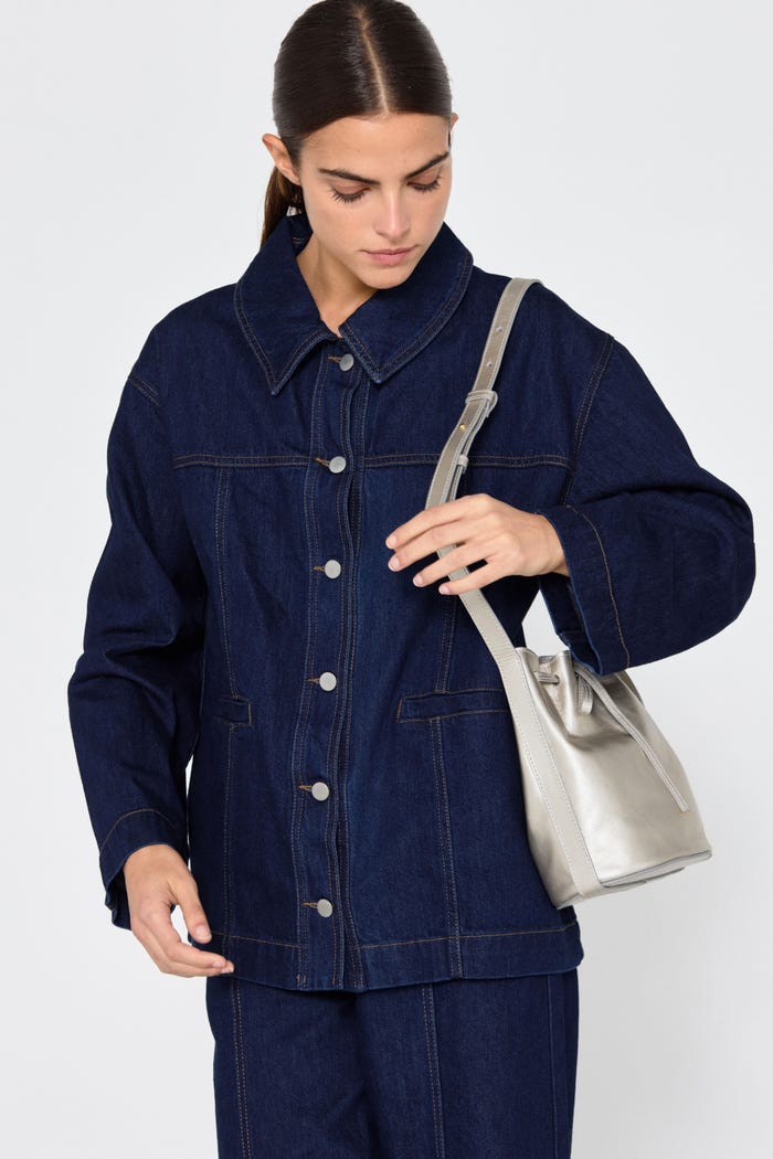 tiny cottons Bolso Bucket Piel Anne Pequeño Rebajas