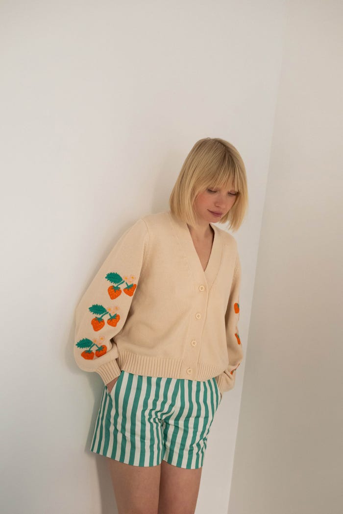 tiny cottons SHORT A RAYAS Venta caliente