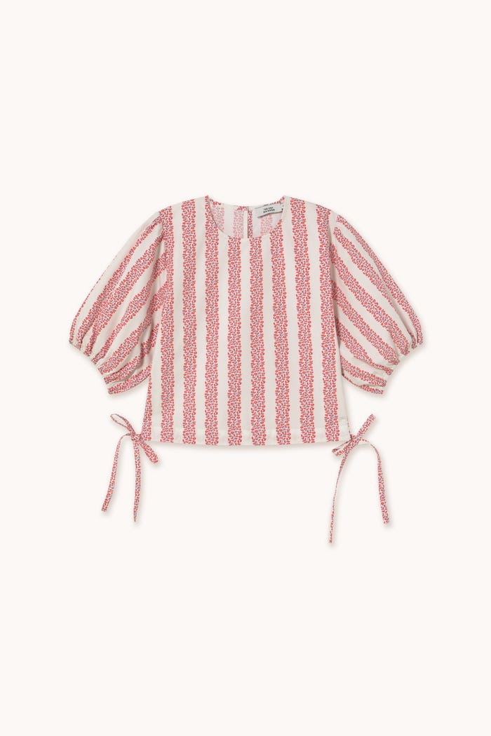tiny cottons BLUSA CON MANGA ABULLONADA FLOWERS Los más vendidos