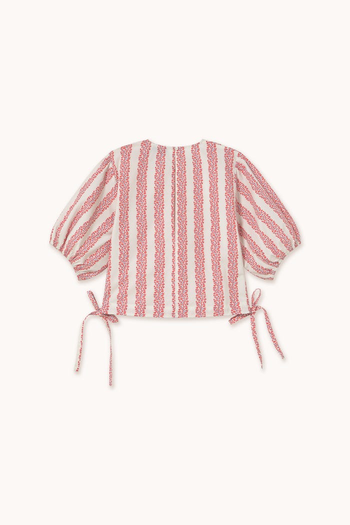 tiny cottons BLUSA CON MANGA ABULLONADA FLOWERS Los más vendidos