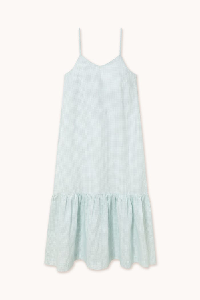 tiny cottons VESTIDO CON VOLANTE GRID Envío gratis