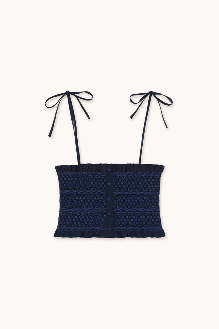 tiny cottons TOP SMOCK CORTO COMPRAR AHORA