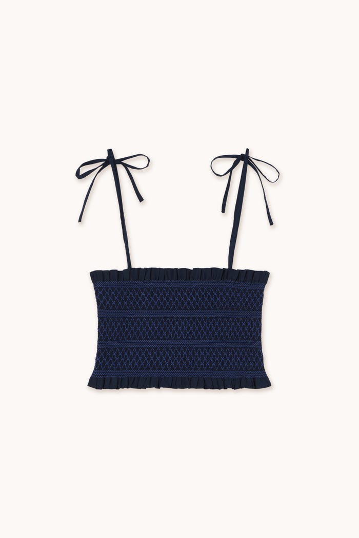 tiny cottons TOP SMOCK CORTO COMPRAR AHORA