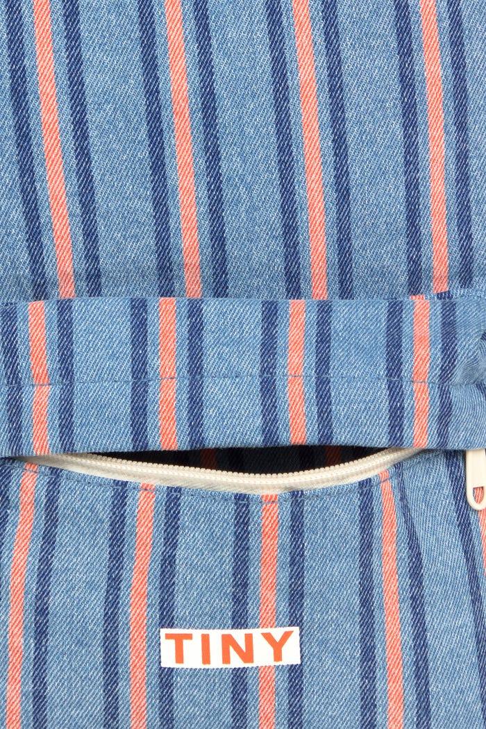 tiny cottons MOCHILA STRIPES DENIM Oferta especial de fábrica