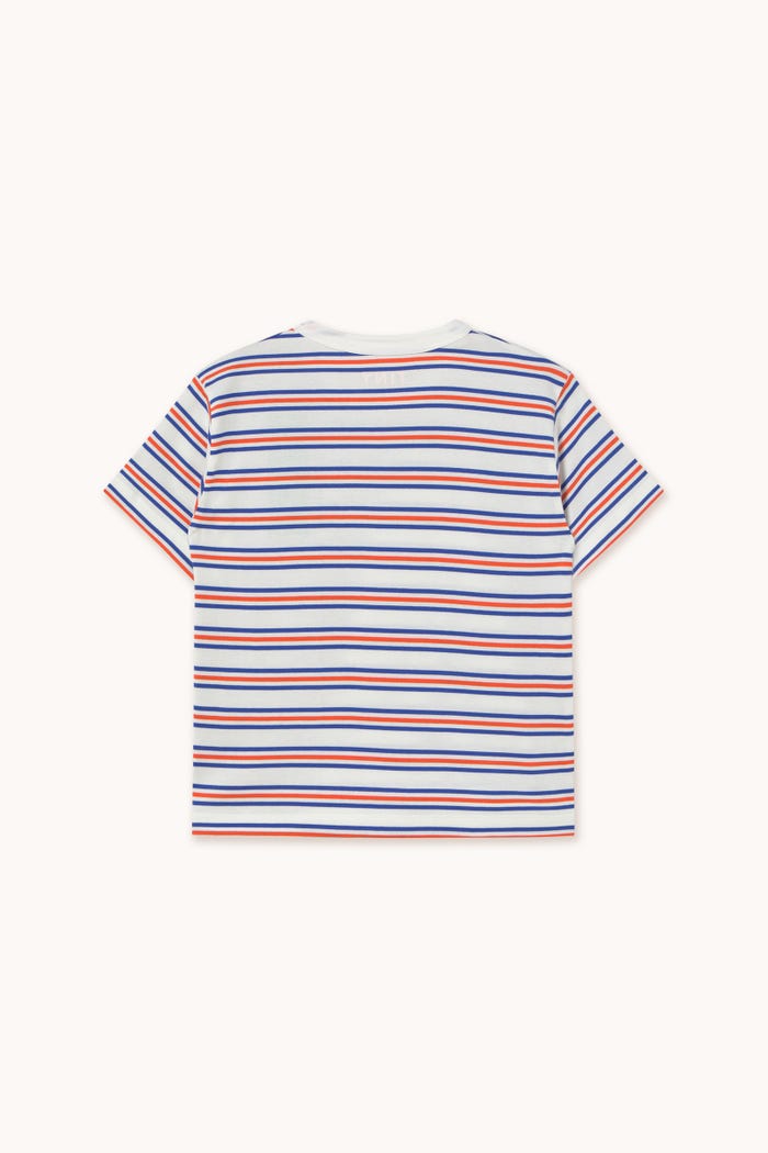 tiny cottons CAMISETA STRIPES MULTICOLOR Promoción trimestral