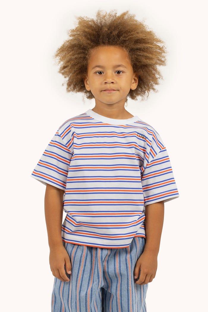 tiny cottons CAMISETA STRIPES MULTICOLOR Promoción trimestral