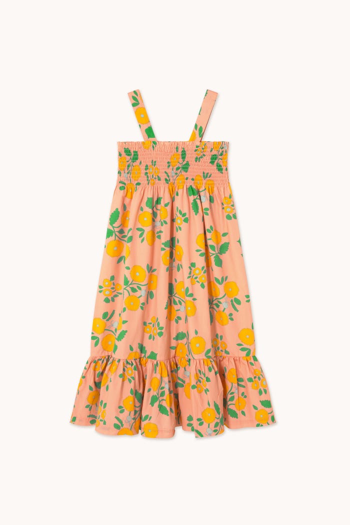 tiny cottons VESTIDO FLOWERS Grandes ahorros