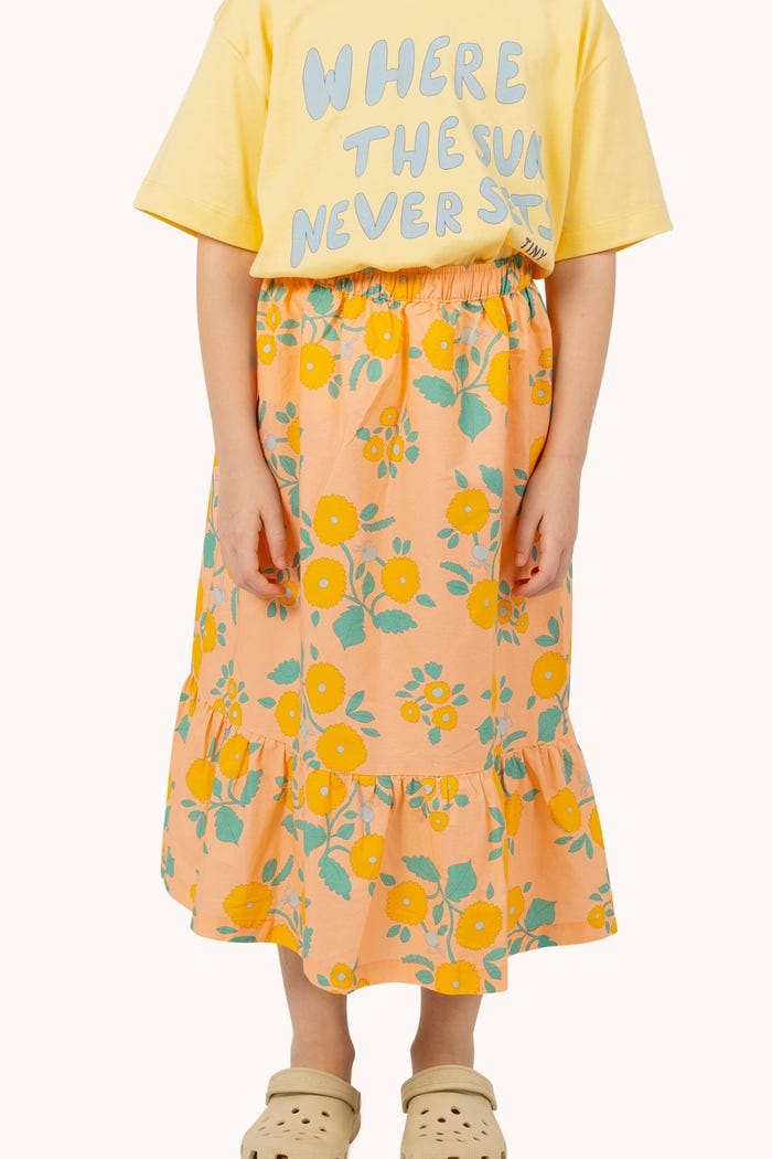 tiny cottons FALDA LARGA FLOWERS Rebajas de fin de temporada