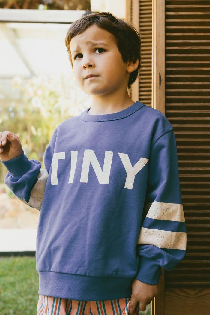 tiny cottons SUDADERA STRIPES LOGO Envío gratis