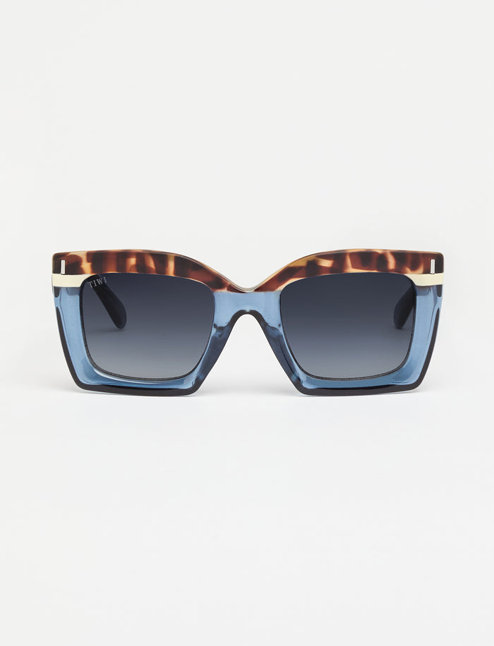 tiwi MALI Tricolor Vintage Tortoise/Blue/Beige Liquidación