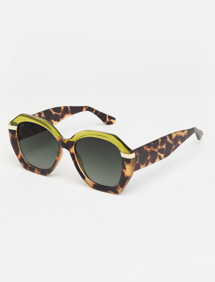 tiwi VEGA Tricolor Green Tortoise/Green/Beige Oferta especial