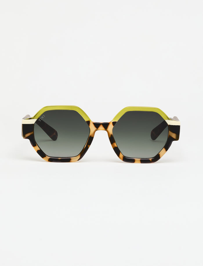 tiwi VALETTE Tricolor Green Tortoise/Green/Beige Último día