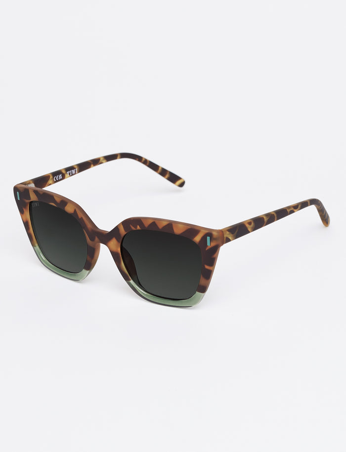 tiwi HALE Rubber Bicolor Green Tortoise/Green Rebajas de fábrica