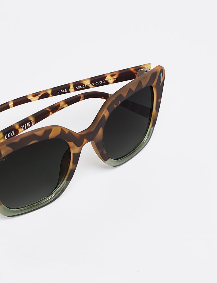 tiwi HALE Rubber Bicolor Green Tortoise/Green Rebajas de fábrica
