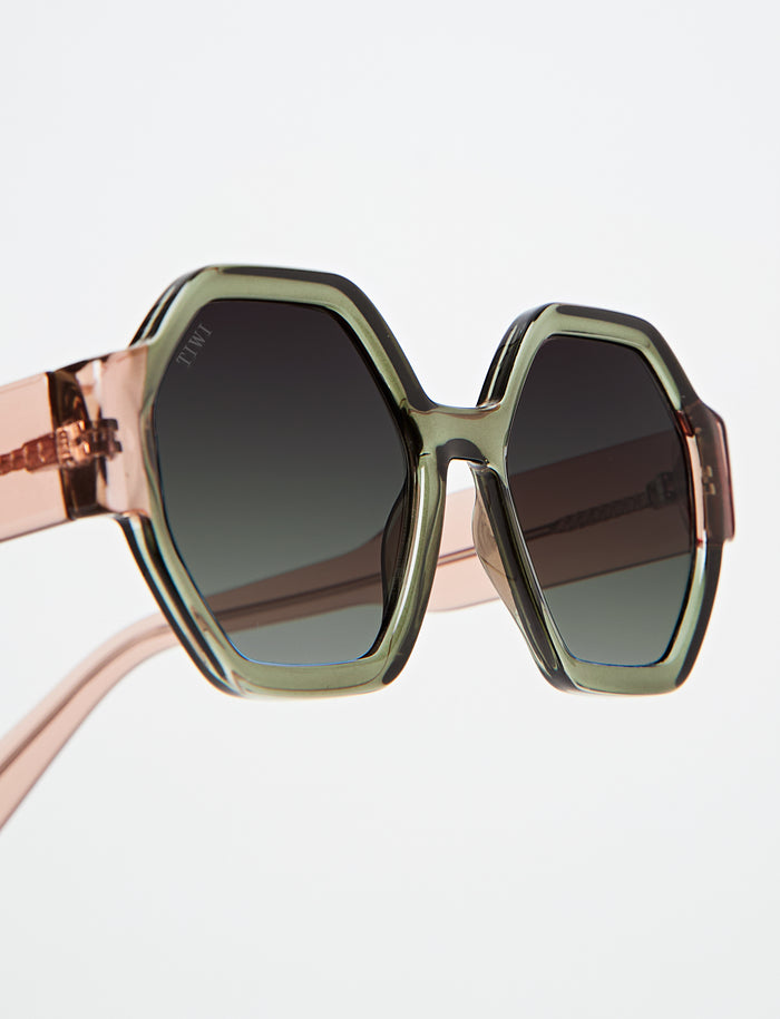 tiwi VALETTE Bicolor Shiny Green Tienda