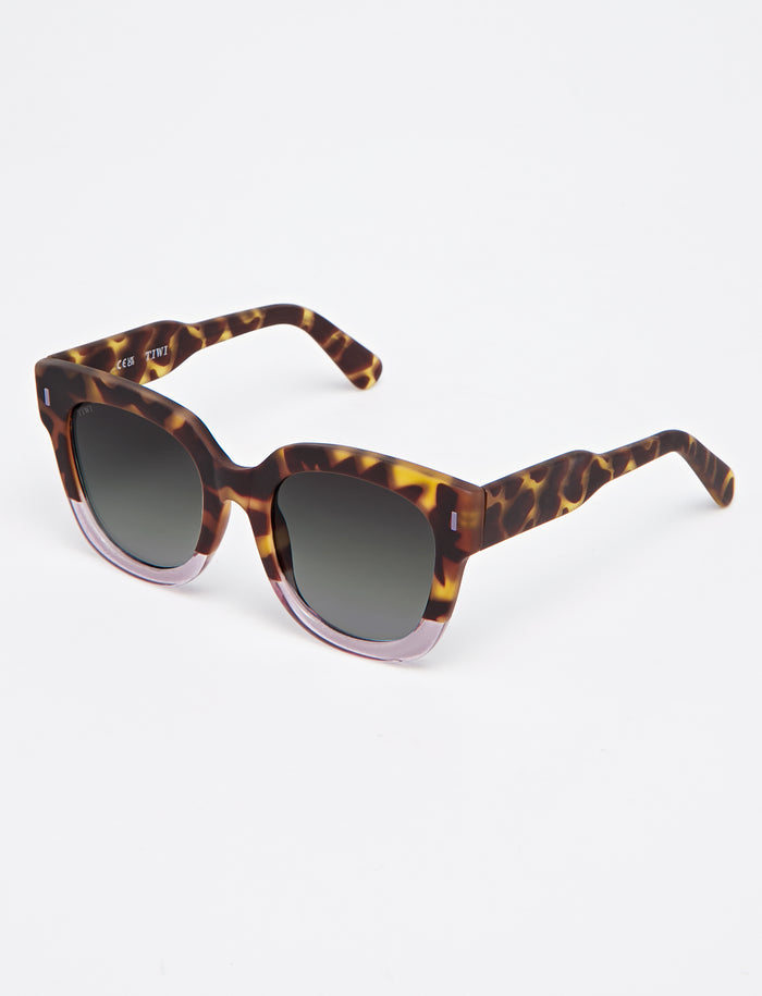 tiwi KERR Rubber Bicolor Green Tortoise/Shiny Lavender Oferta especial