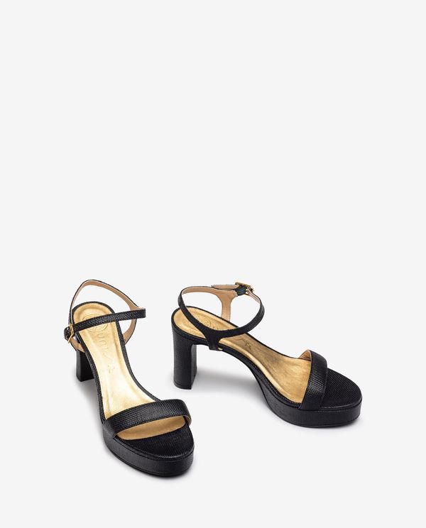 unisa Sandalia con tacón y plataforma Última moda
