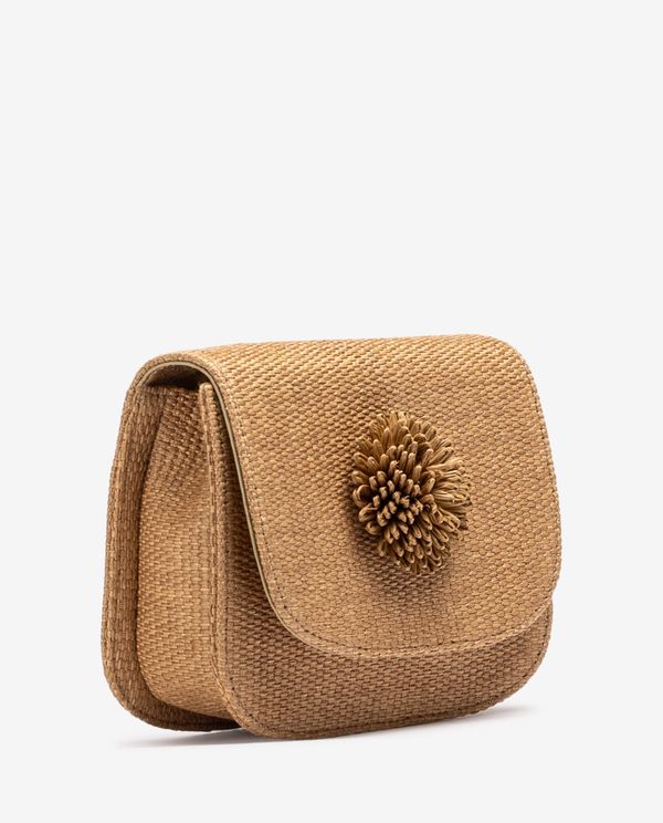 unisa Bolso de rafia con adorno Rebajas de fin de temporada