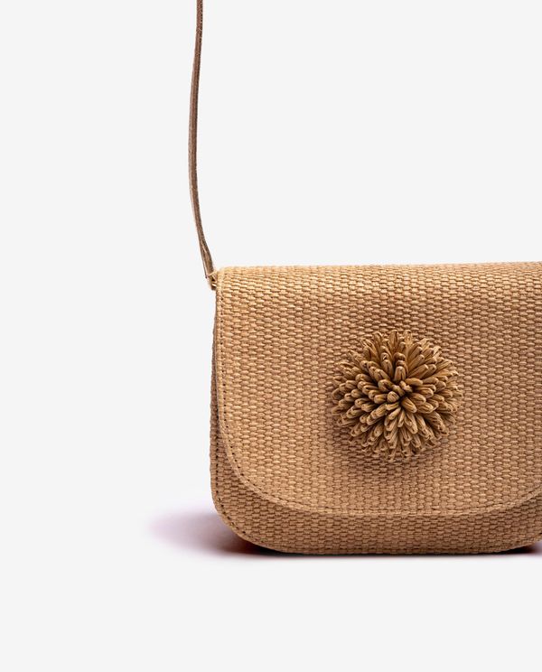 unisa Bolso de rafia con adorno Rebajas de fin de temporada