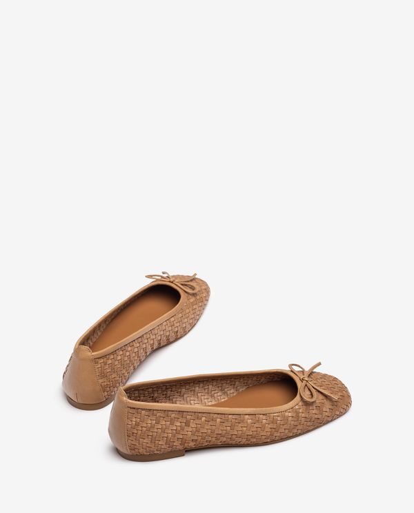 unisa Bailarina de piel trenzada Gran oferta