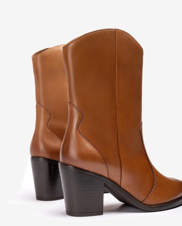 unisa Bota de caña baja cowboy Superdescuento