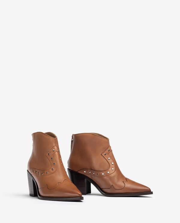 unisa Botín cowboy con tachuelas Grandes descuentos