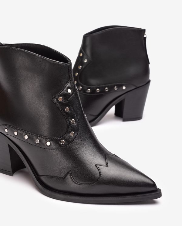 unisa Botín cowboy con tachuelas Liquidación