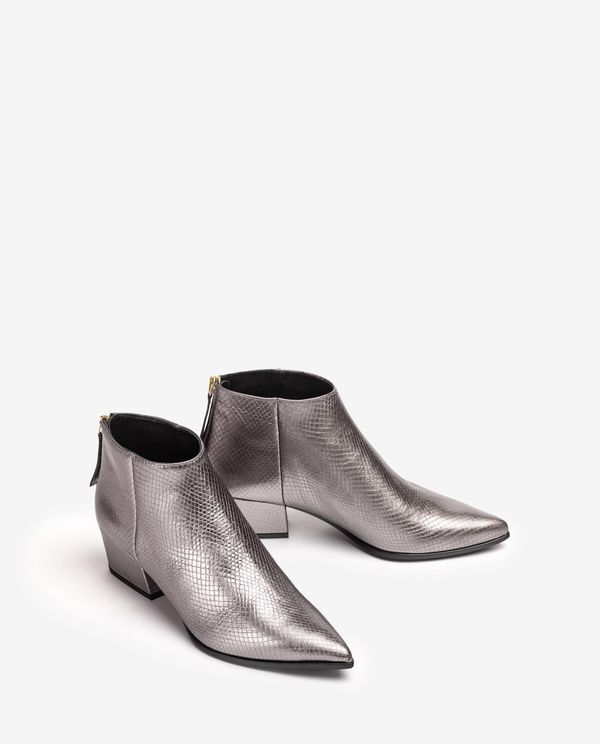 unisa Botín de piel con tacón-cuña Rebajas online