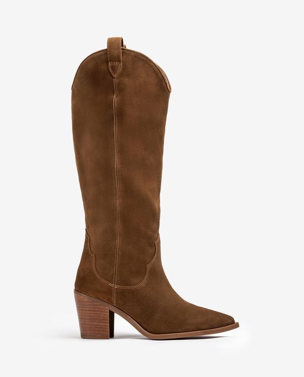 unisa Bota cowboy de caña ancha Rebajas top