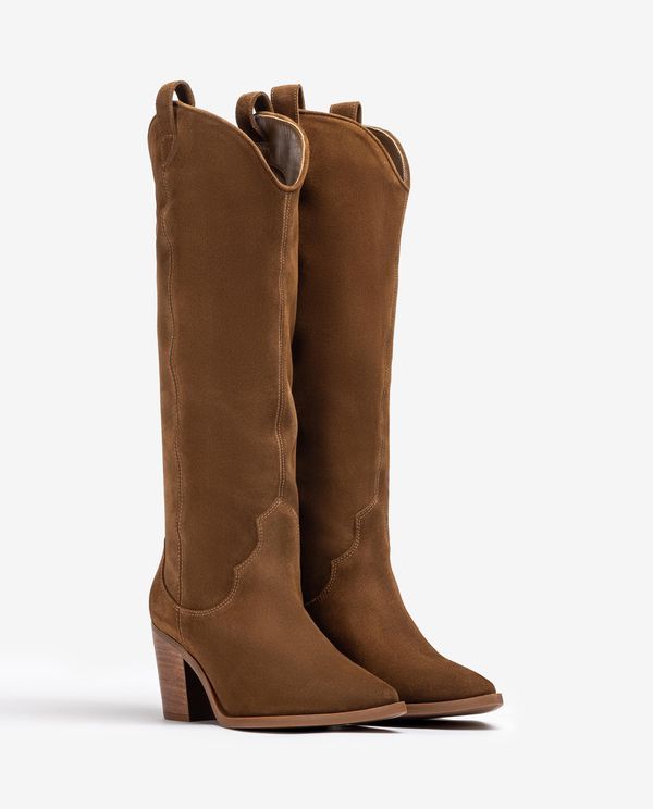 unisa Bota cowboy de caña ancha Rebajas top