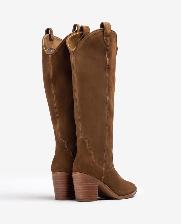 unisa Bota cowboy de caña ancha Rebajas top