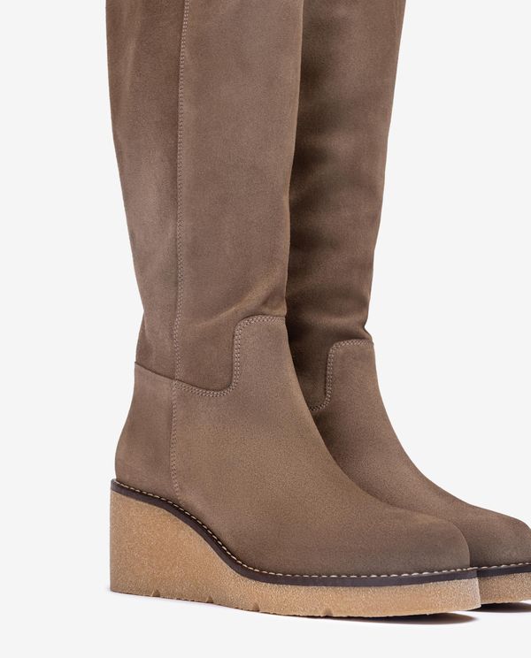unisa Bota con suela de goma texturizada Grandes ahorros
