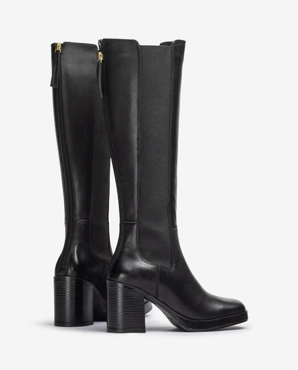 unisa Bota de caña alta estilo chelsea Venta caliente