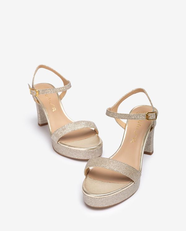 unisa Sandalia con tacón y plataforma En oferta
