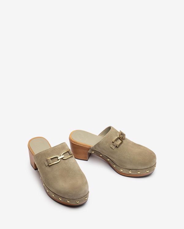 unisa Zueco con hebilla y tachuelas Última moda