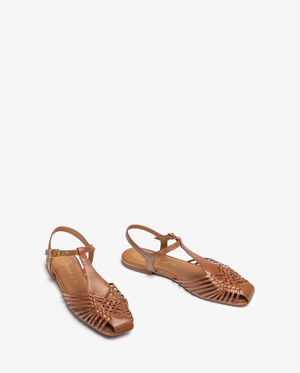 unisa Cangrejera de piel Outlet online