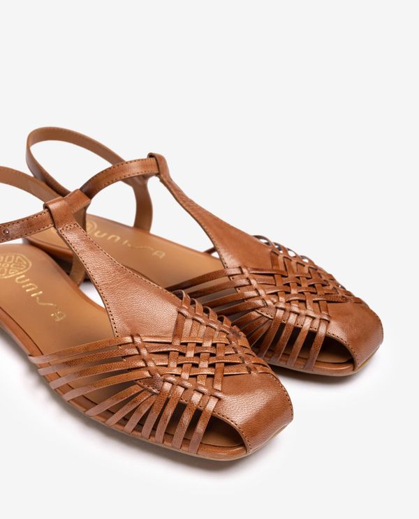 unisa Cangrejera de piel Outlet online