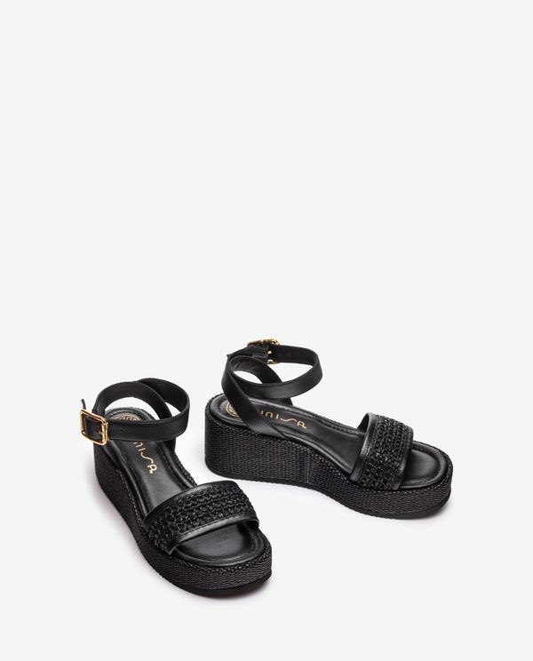 unisa Sandalia de rafia con pulsera Gran oferta