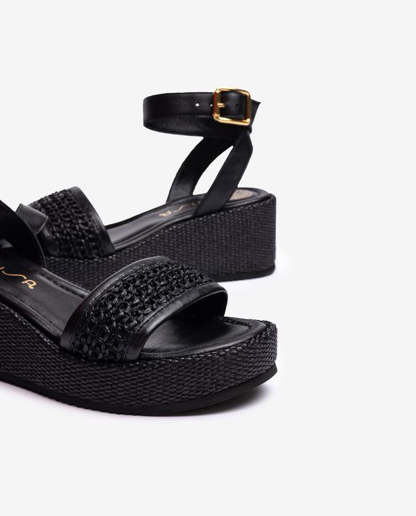 unisa Sandalia de rafia con pulsera Gran oferta