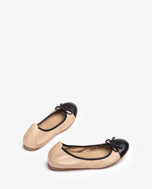 unisa Bailarina con puntera en contraste Ventas relámpago