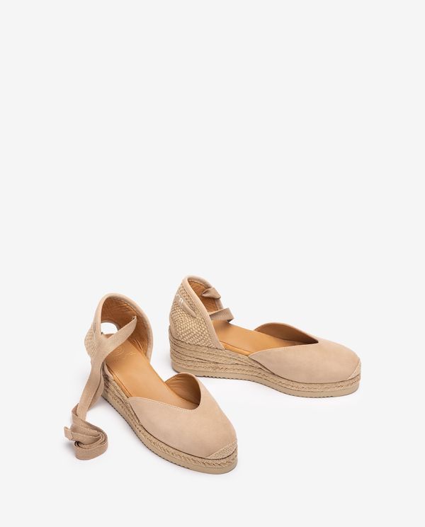 unisa Alpargata baja con cordones En oferta
