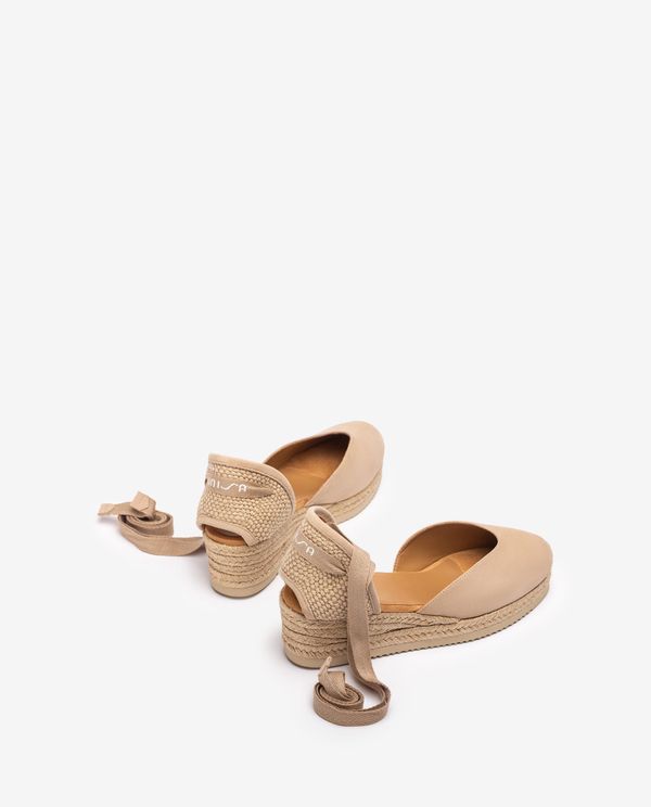 unisa Alpargata baja con cordones En oferta