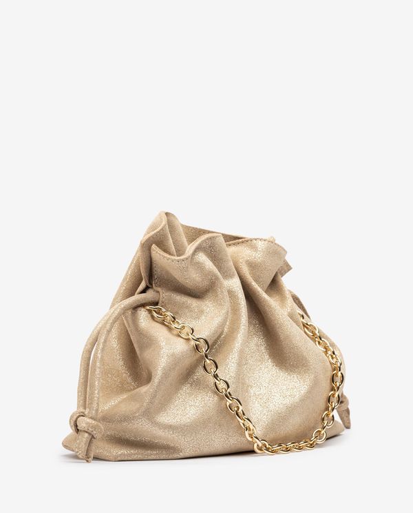 unisa Bolso fruncido de ante Última moda