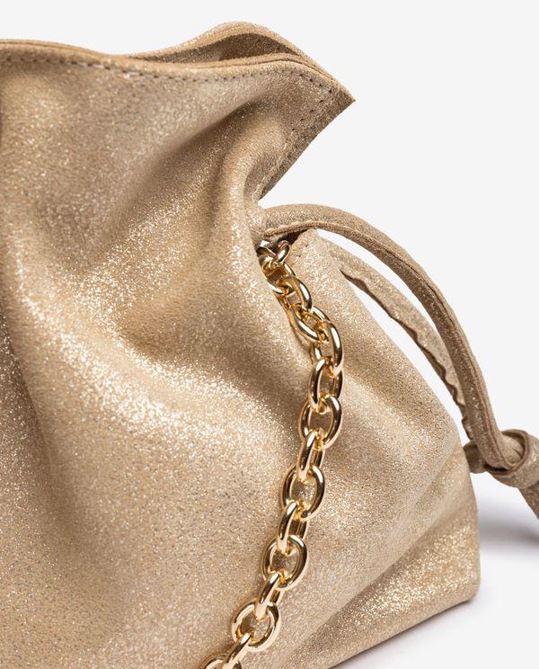 unisa Bolso fruncido de ante Última moda