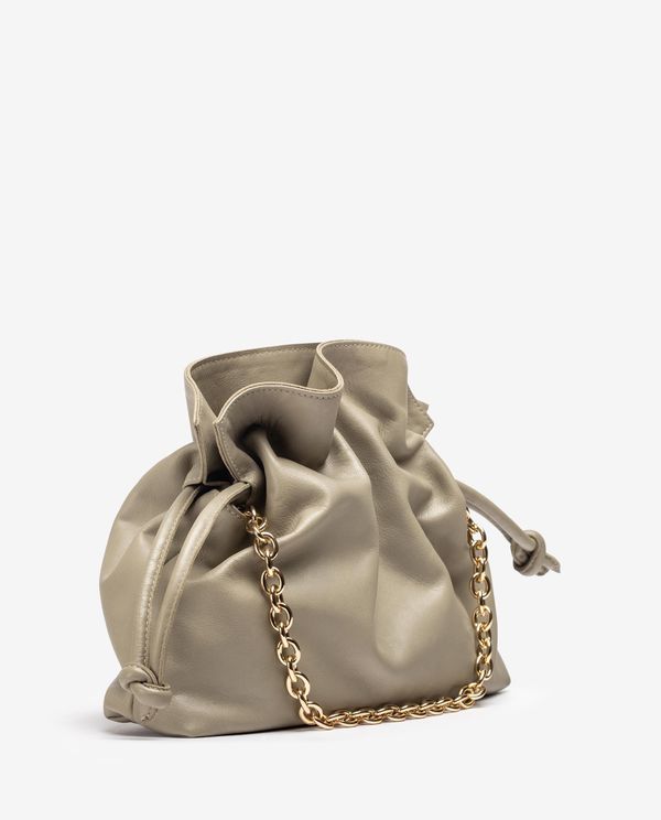 unisa Bolso fruncido de piel Descuento por venta flash