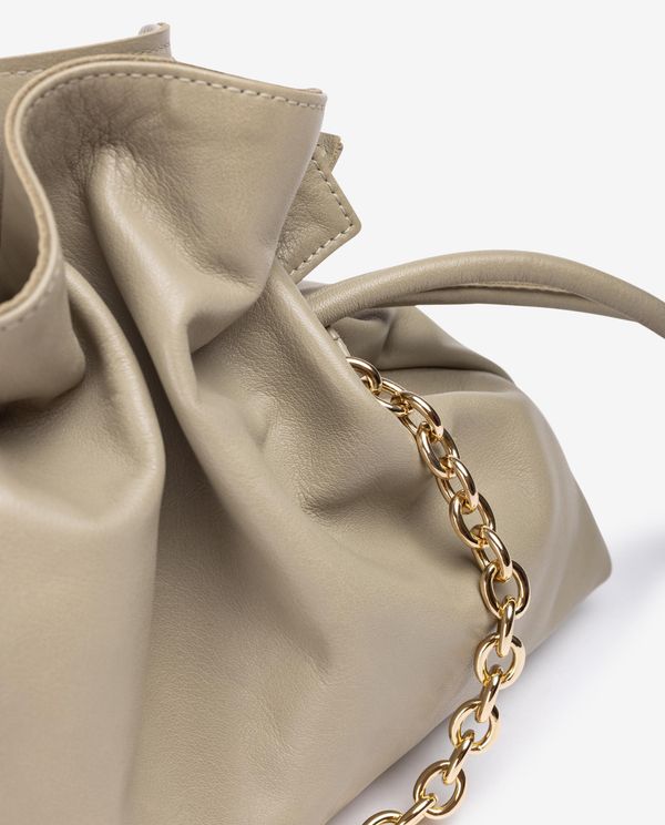 unisa Bolso fruncido de piel Descuento por venta flash
