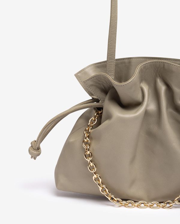 unisa Bolso fruncido de piel Descuento por venta flash